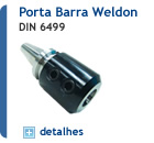 Porta Barra Weldon (DIN 6499)