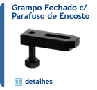 Grampo Fechado com Parafuso de Encosto